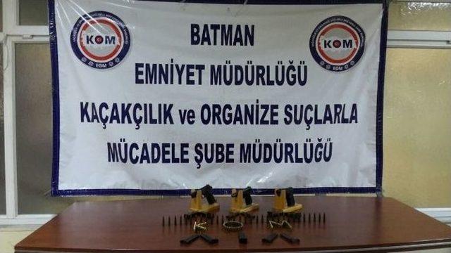 Batman’da Silah Kaçaklığı Operasyonu