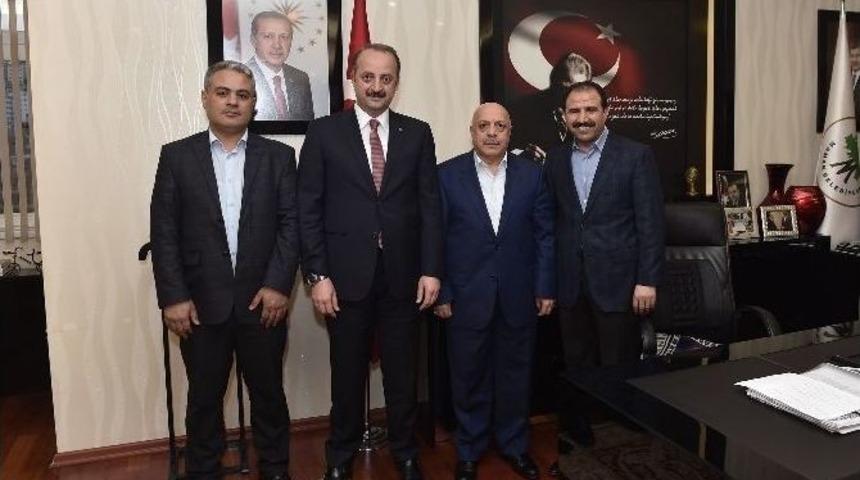 Hak-iş Başkanı Arslan&rsquo;dan Akg&uuml;l&rsquo;e Ziyaret