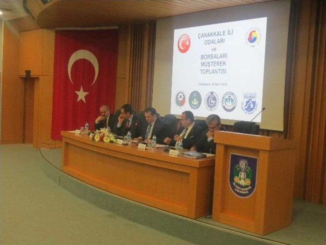 &Ccedil;anakkale&rsquo;nin Sorunlarını Başbakan Davutoğlu&rsquo;na İletecekler