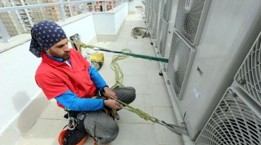 30 Metrede 'askıda' Temizlik