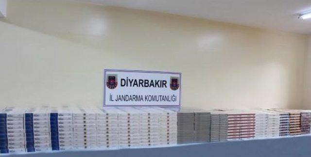 Diyarbakır'da 19 Bin Paket Kaçak Sigara Ele Geçirildi