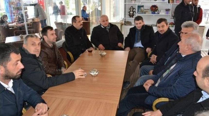 Ak Parti Trabzon Milletvekili Aday Adayı Muhammet Balta &Ccedil;arşıbaşı&rsquo;nda Bakan Gibi Karşılandı