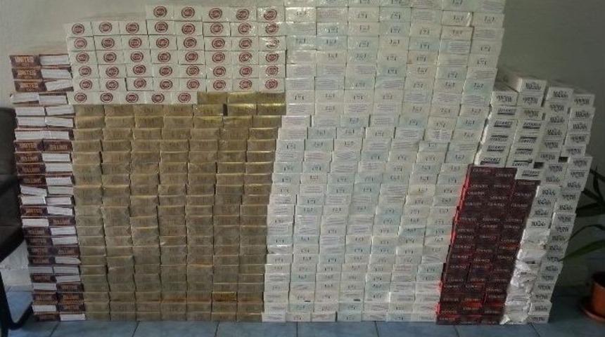 Gaziantep&rsquo;te Ka&ccedil;ak Sigara Operasyonu