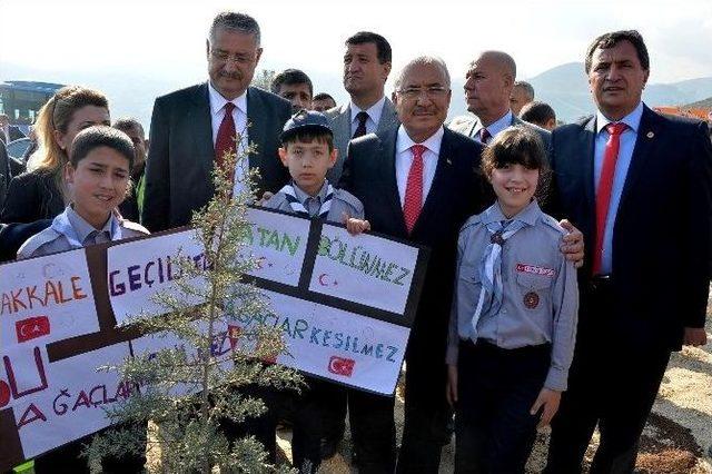 ‘mersinli Çanakkale Şehitleri’ İçin Hatıra Ormanı Oluşturuldu