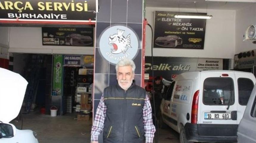 Burhaniye&rsquo;de Rasim Kızmaz K&uuml;&ccedil;&uuml;k Sanayide Başkan Adayı