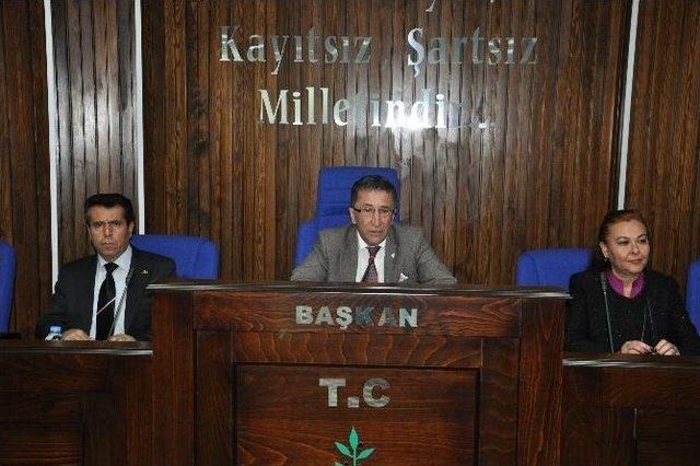 Başkan Kamil Saka Daire Müdürleri İle Bir Araya Geldi