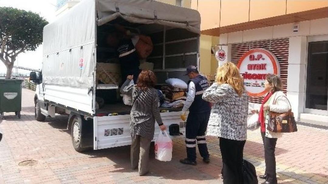 Chp&rsquo;li Kadınlardan Yardım Eli Uzandı