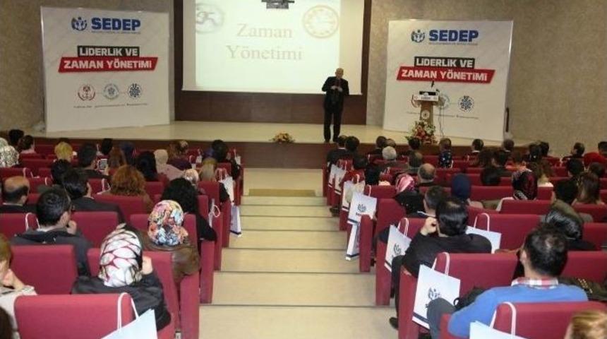 Sedep&rsquo;te Zaman Y&ouml;netimi Ve Liderlik Semineri