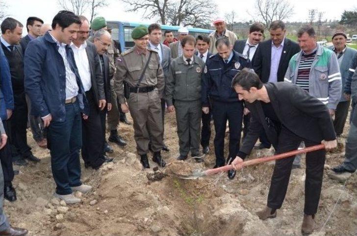 Selendi’de 2 Bin Fidan Toprakla Buluştu G3