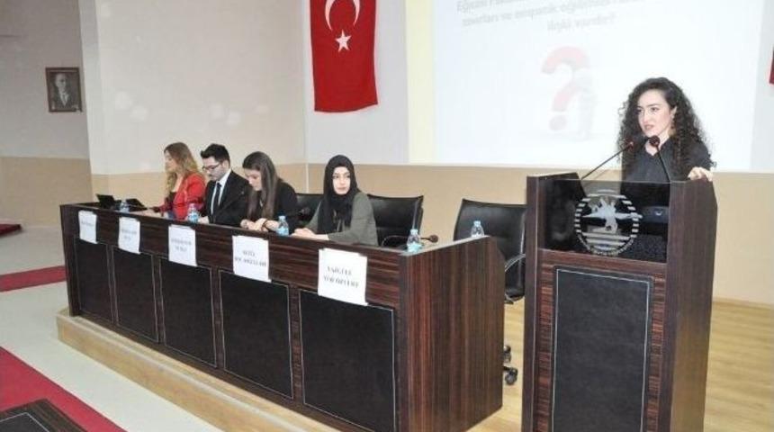 Pdr &Ouml;ğrencileri Araştırmalarını Halka A&ccedil;ık Toplantıda Sundu