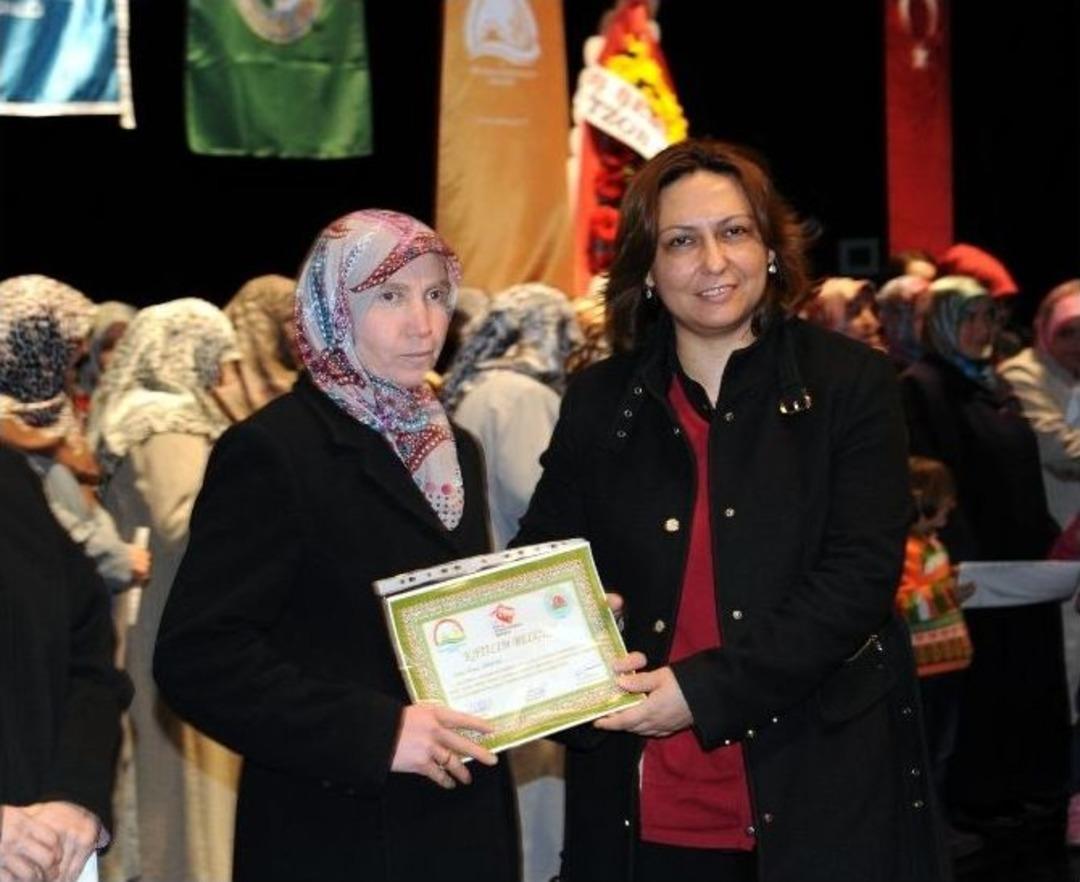 Bilecik&rsquo;te "kadın &Ccedil;ift&ccedil;i Eğitimi" Sertifika T&ouml;reni