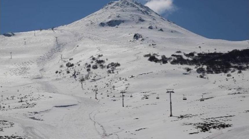 Yıldız Dağı Kayak Merkezine &lsquo;yapay Karlama Sistemi&rsquo; Kurulacak