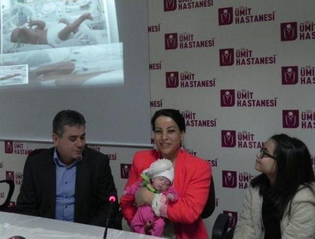 665 Gramlık  parmak Bebek  Yaşama Tutundu 1