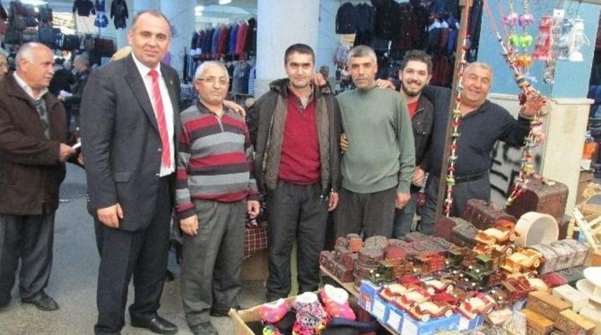 Ak Parti&rsquo;li Mustafa Oğurlu, Nazilli&rsquo;yi Ziyaret Etti