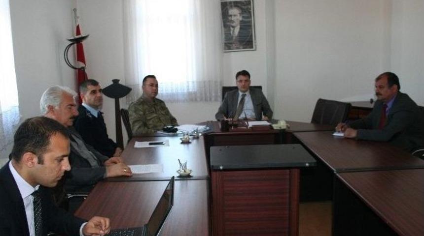 Sincik&rsquo;te Se&ccedil;im G&uuml;venliği Toplantısı