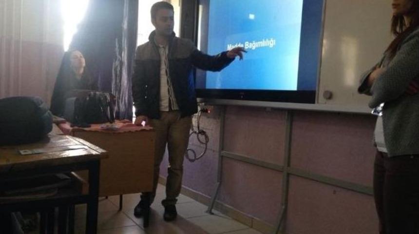 Öğrencilere Madde Bağımlılığı Semineri Verildi