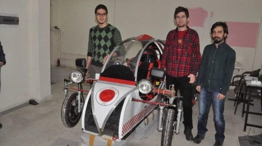 Bozok &Uuml;niversitesi &Ouml;ğrencileri Tasarladıkları Elektrikli Araca Destek Bekliyor