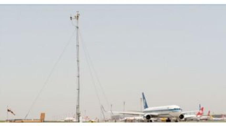 Havalimanına Otomatik Meteoroloji G&ouml;zlem İstasyonu Kuruldu