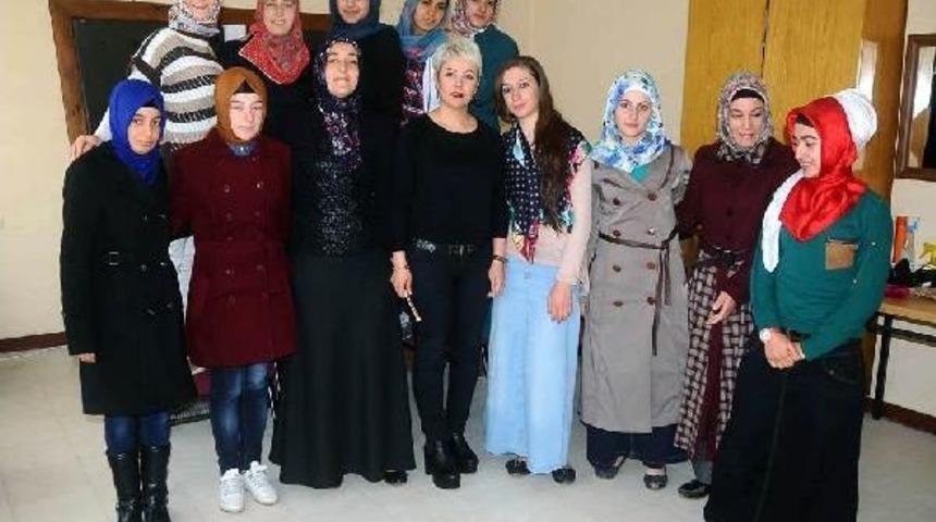 Midyatlı Kızlar, Kuaf&ouml;rl&uuml;k, Makyaj Ve Cilt Bakımını &Ouml;ğreniyor