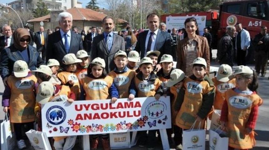Karaman&rsquo;da &ldquo;bereket Ormanı&rdquo; İ&ccedil;in Fidanlar Toprakla Buluştu