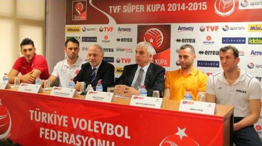 Erkekler S&uuml;per Kupa D&ouml;rtl&uuml; Finali Basın Toplantısı Yapıldı