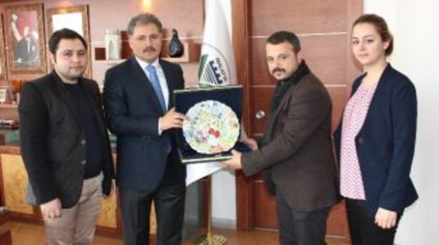 Maksat&rsquo;tan Başkan &Ccedil;akır&rsquo;a Ziyaret