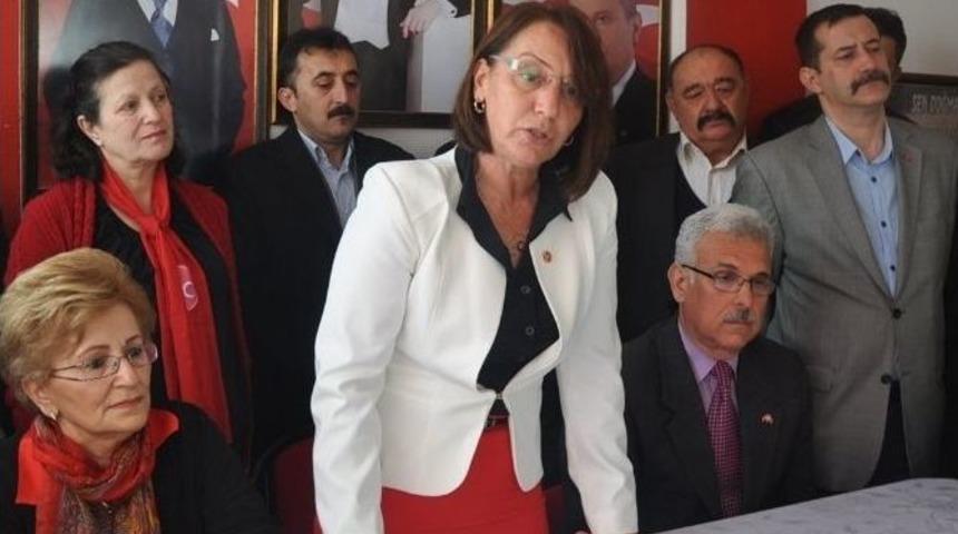 Aliye Ertop&ccedil;u Mhp&rsquo;den Aday Adaylığını A&ccedil;ıkladı