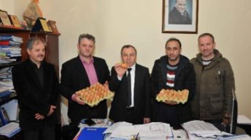 Kırsal Kalkınma Desteği İle G&uuml;nl&uuml;k 6 Bin Doğal Yumurta