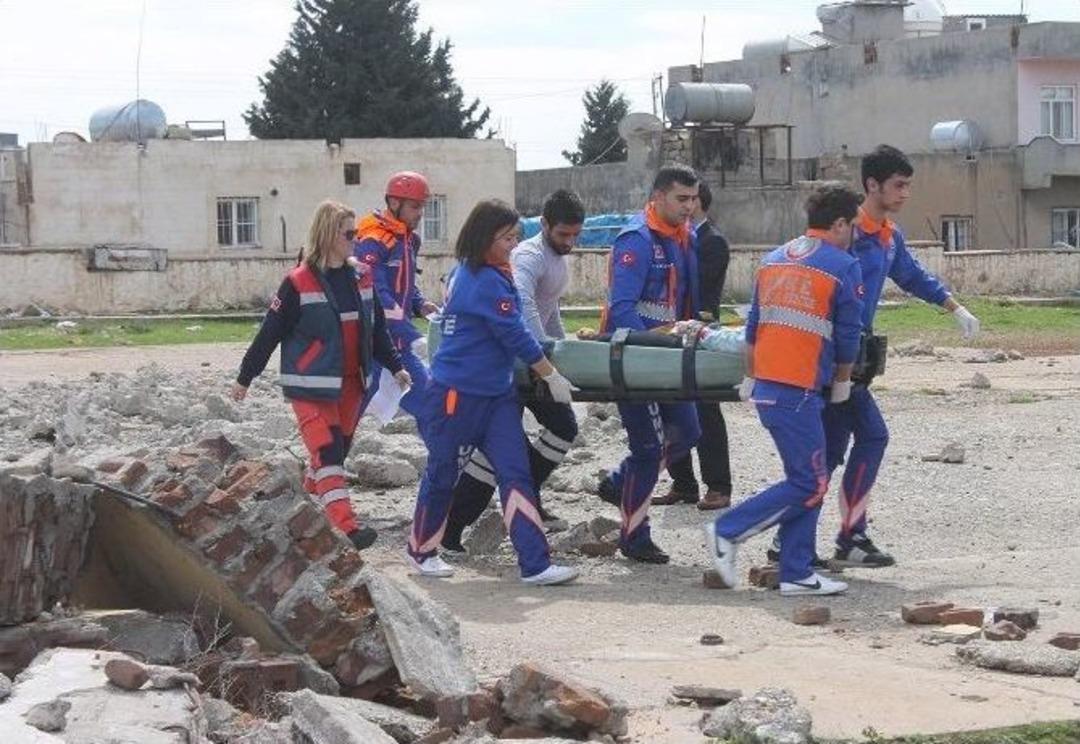 Umke&rsquo;den Ger&ccedil;eğini Aratmayan Deprem Tatbikatı