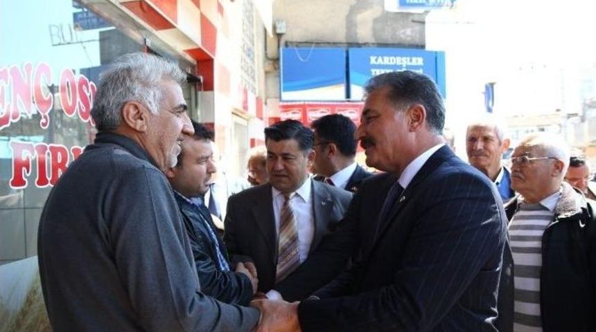 Başkan Tuna&rsquo;nın Esnaf Ziyareti