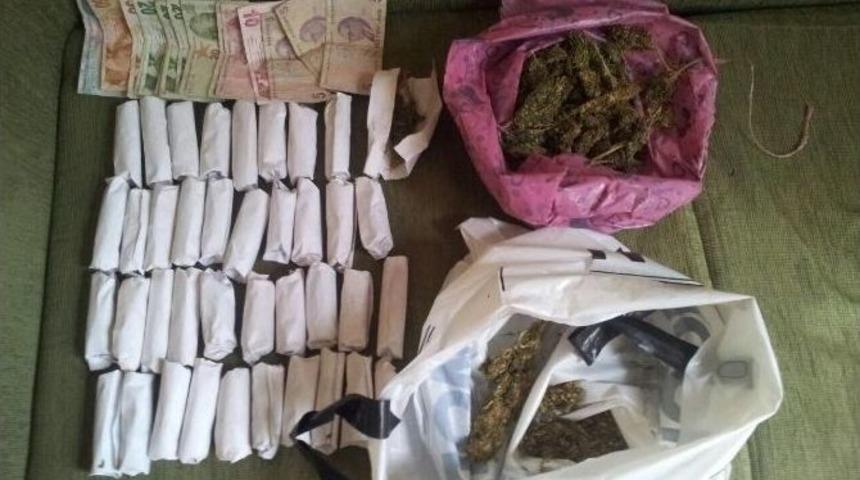 Mağarada Eroin Operasyonu: 2 G&ouml;zaltı