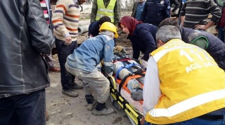 G&ouml;&ccedil;&uuml;k Altında Kalan İş&ccedil;ilerden Biri Hayatını Kaybetti