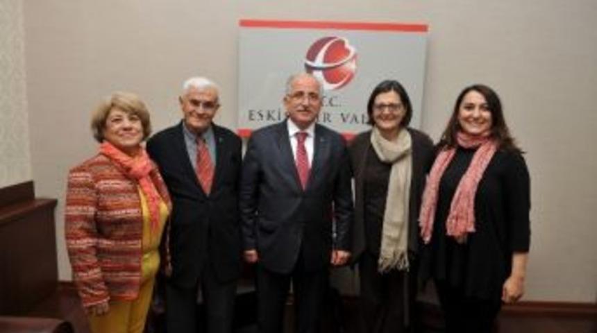 Tema Vakfı Genel M&uuml;d&uuml;r&uuml; Deniz Ata&ccedil; Vali Tuna&rsquo;yı Ziyaret Etti