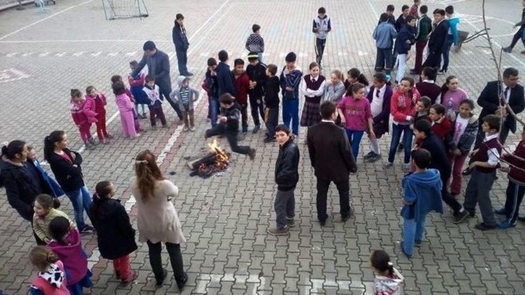 Hasanlar Ortaokulu&rsquo;nda Nevruz Coşkusu