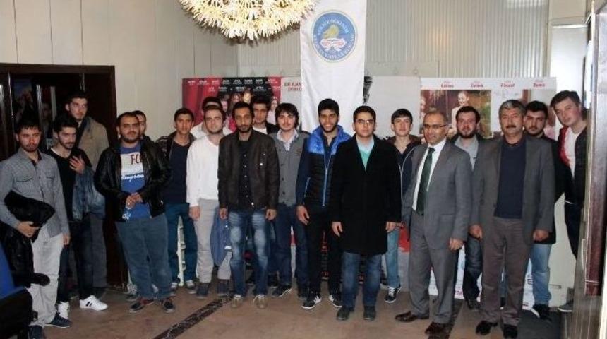 Yurt &Ouml;ğrencileri "son Mektup" Filmini İzledi