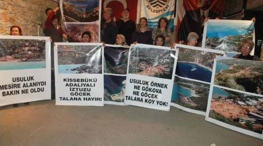 Bodrum&rsquo;da G&ouml;&ccedil;ek İhalesine Tepkiler B&uuml;y&uuml;yor