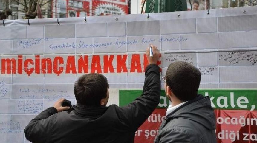 Çanakkale Zaferinin 100’üncü Yılında Ümmet Yürüyüşü