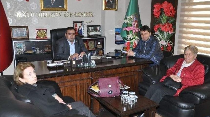 Aksaraylılar Derneği&rsquo;nden Başkan Ko&ccedil;ak&rsquo;a Ziyaret