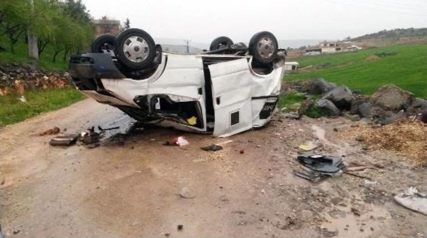 Gaziantep’te Trafik Kazası: 2 Yaralı