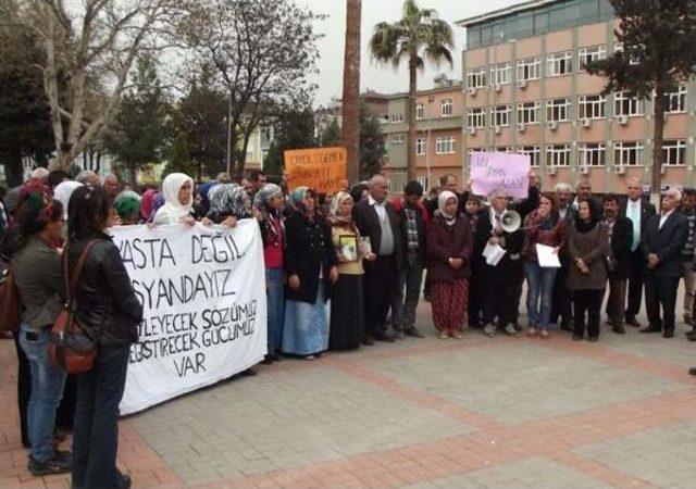 İslahiye'de Kadın Cinayetleri Protesto Edildi