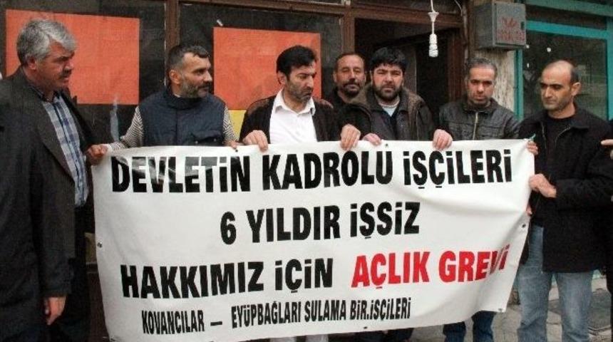 İş&ccedil;ilerin A&ccedil;lık Grevi 6. G&uuml;n&uuml;nde Sona Erdi