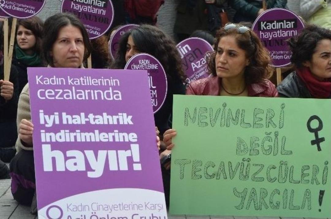 Kadınlardan, Tecav&uuml;zc&uuml;s&uuml;n&uuml; &Ouml;ld&uuml;ren Nevin Yıldırım Kararına Tepki