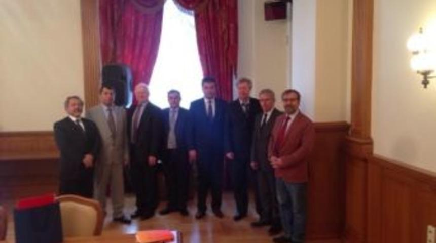 Kayseri Heyeti Putin&rsquo;in Yardımcısı Michael Emilyanov İle G&ouml;r&uuml;şt&uuml;