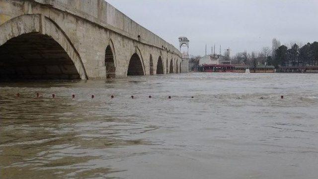 Edirne’de Nehir Debileri Yükselişe Geçti