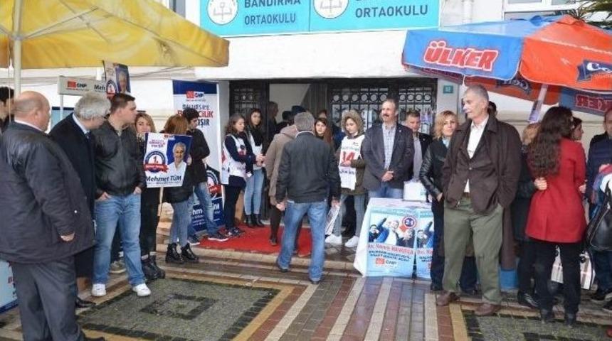Bandırma Chp&rsquo;de Se&ccedil;im Heyecanı