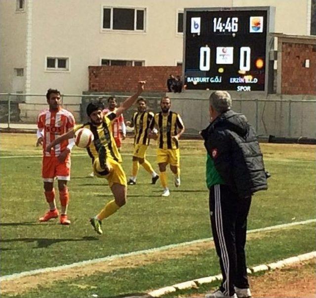 Bayburt Grup Özel İdare Spor - Erzin Belediye Spor: 1-