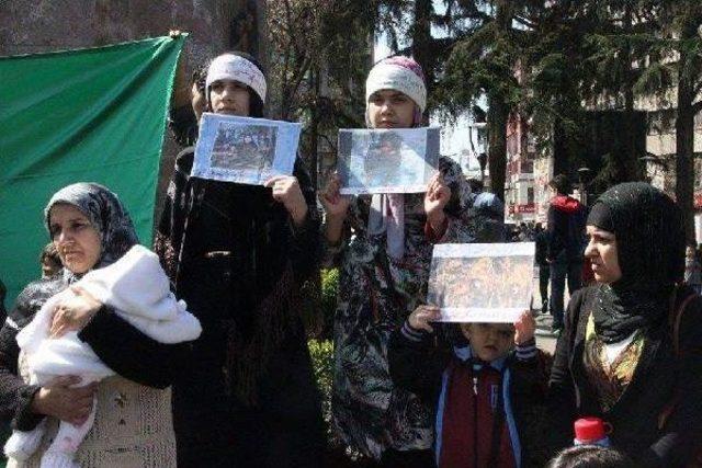 Afganistan'daki Şiddet Trabzon’Da Protesto Edildi