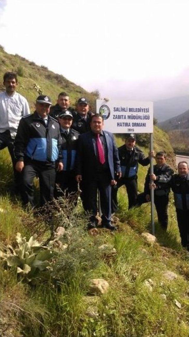 Zabıta’dan Yeni Hatıra Ormanı