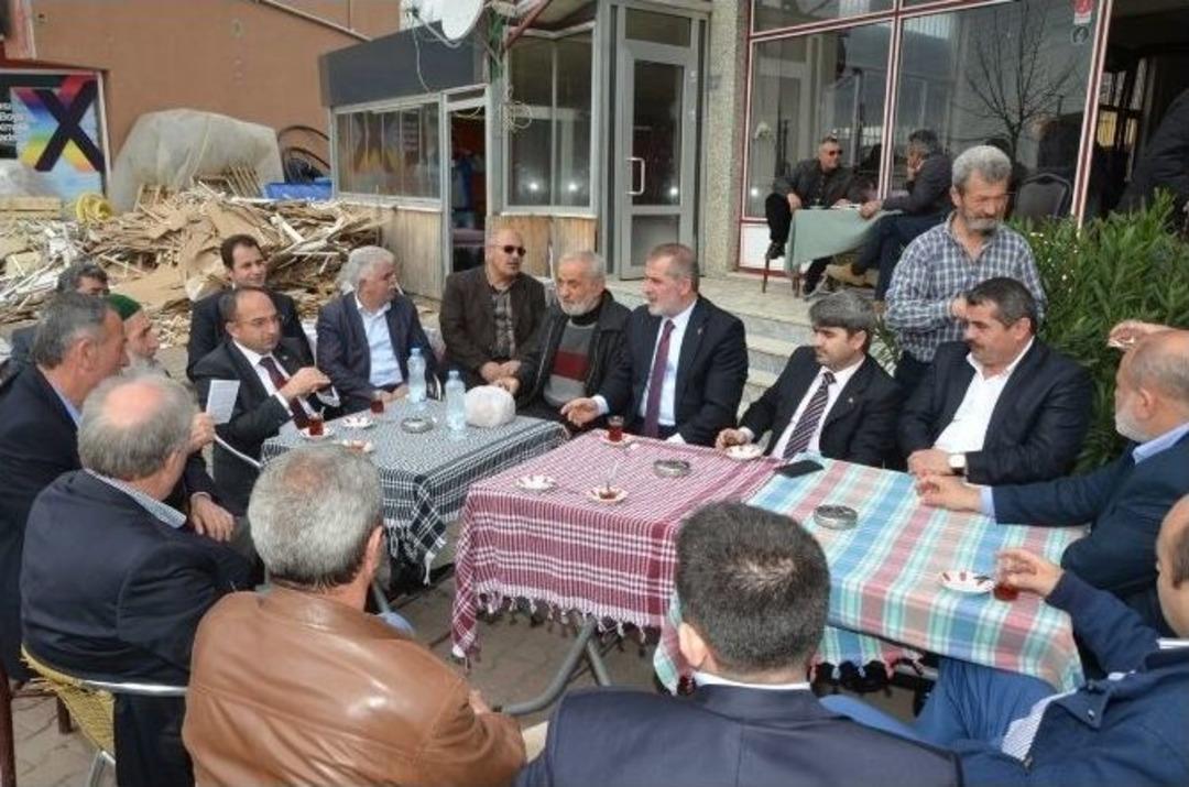 Başkan &Uuml;z&uuml;lmez Acısu&rsquo;da Vatandaşlarla Bir Araya Geldi