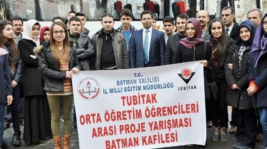 Batman T&uuml;bitak Kafilesi Van&rsquo;a Uğurlandı